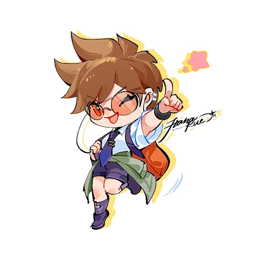 tracer (overwatch and 1 more) drawn by road_233