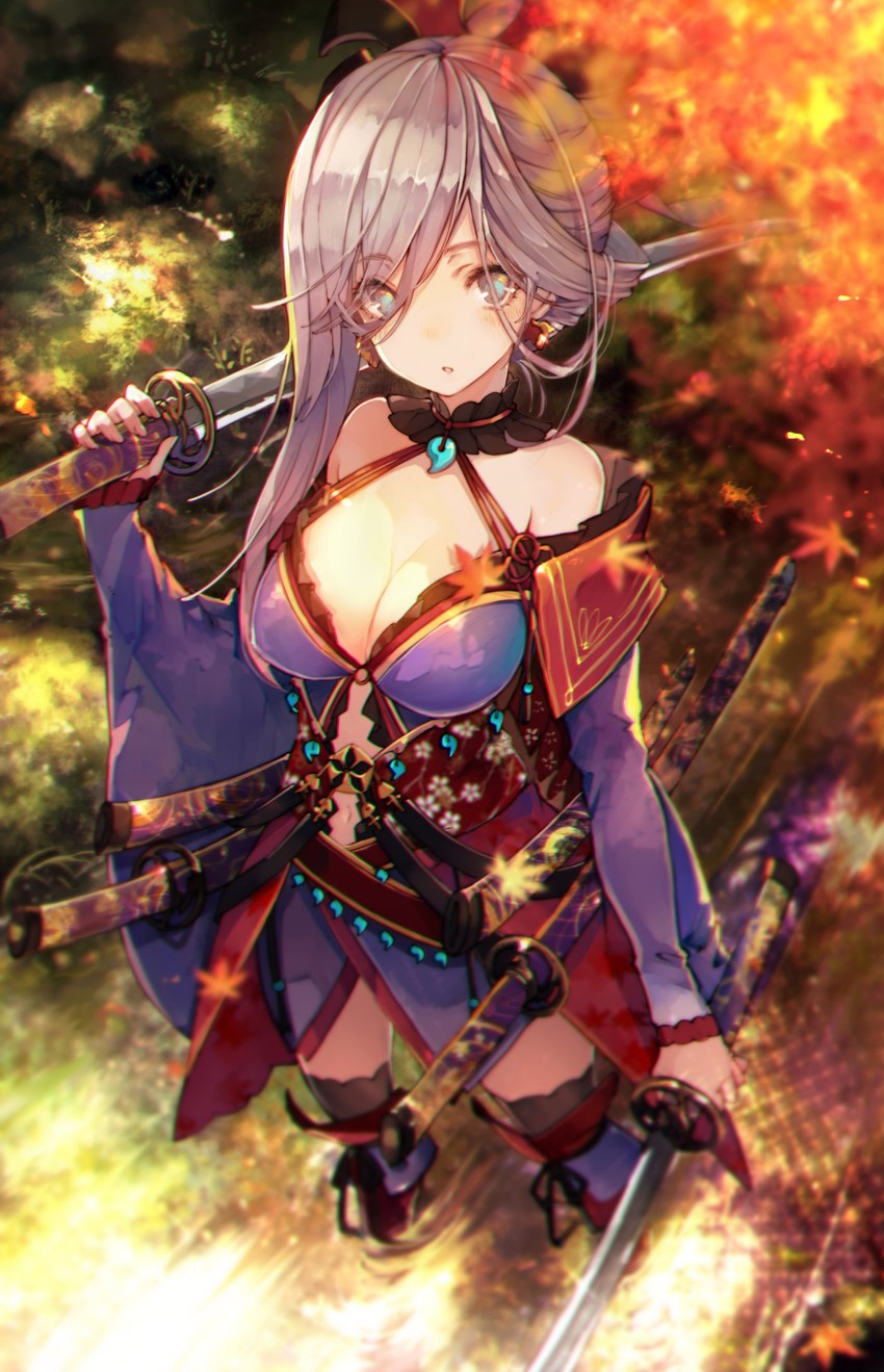 miyamoto musashi (fate and 1 more) drawn by chobi_(sakuyasakuhana)