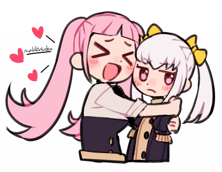 hilda valentine goneril and lysithea von ordelia (fire emblem and 1 more) drawn by do_m_kaeru