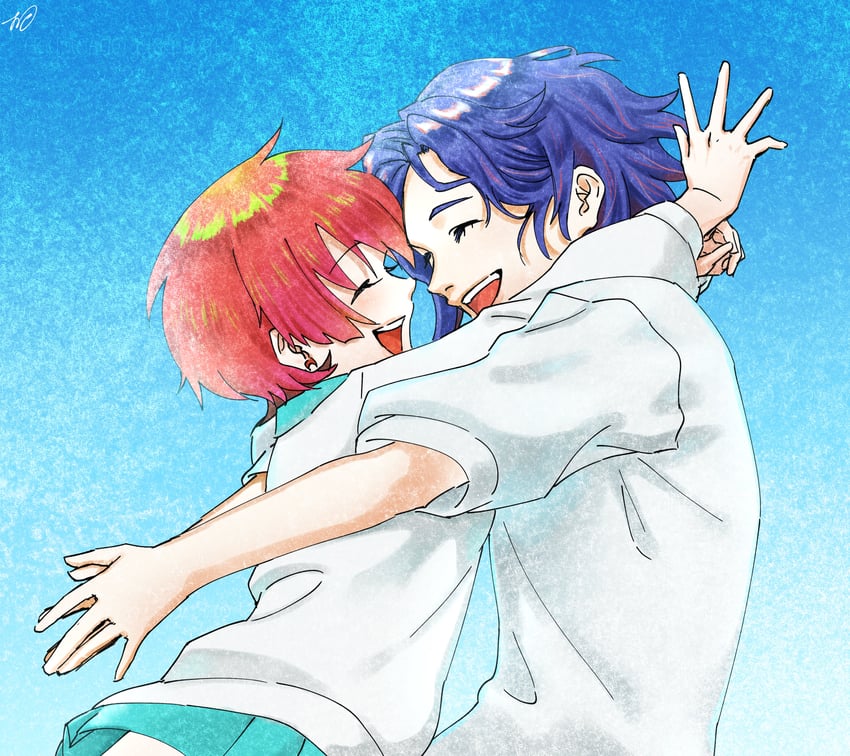 amate yuzuriha and shuji ito (gundam and 1 more) drawn by yzcoshou