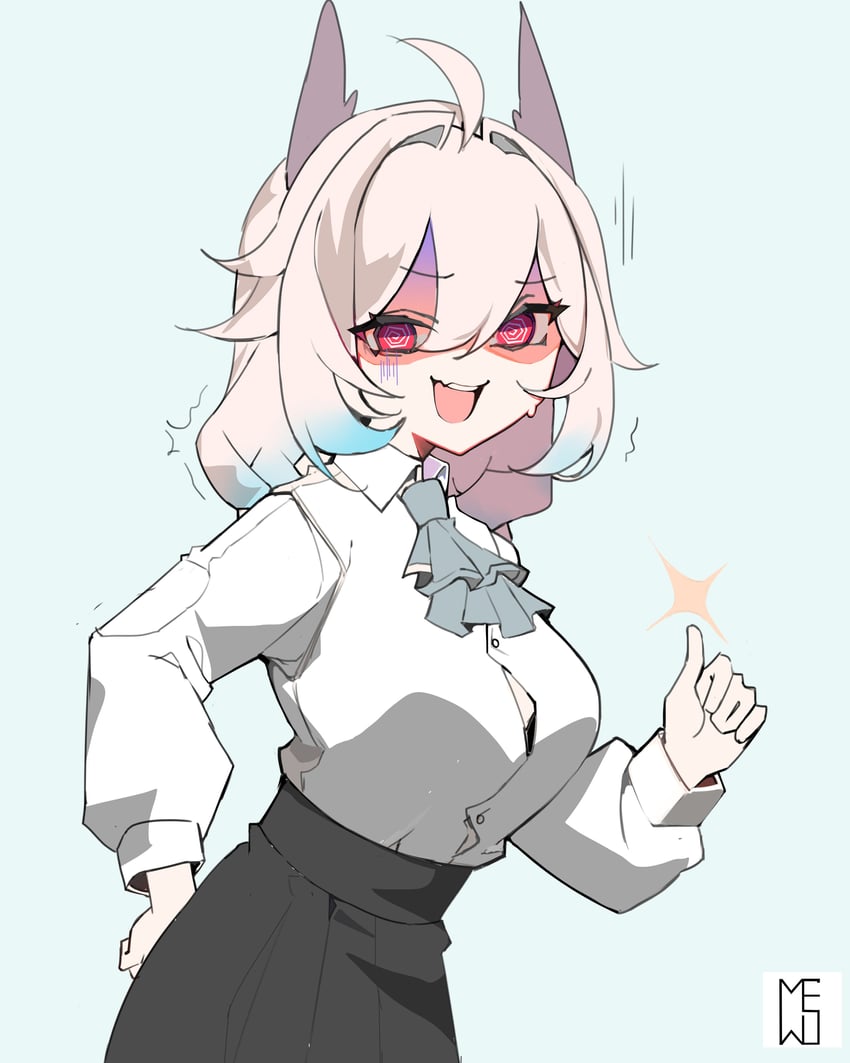 enna alouette (nijisanji and 1 more) drawn by mewraii