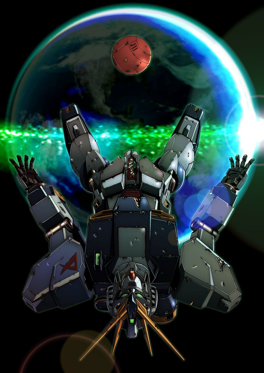 nu gundam (gundam and 1 more) drawn by joy_(cyber_x_heaven)