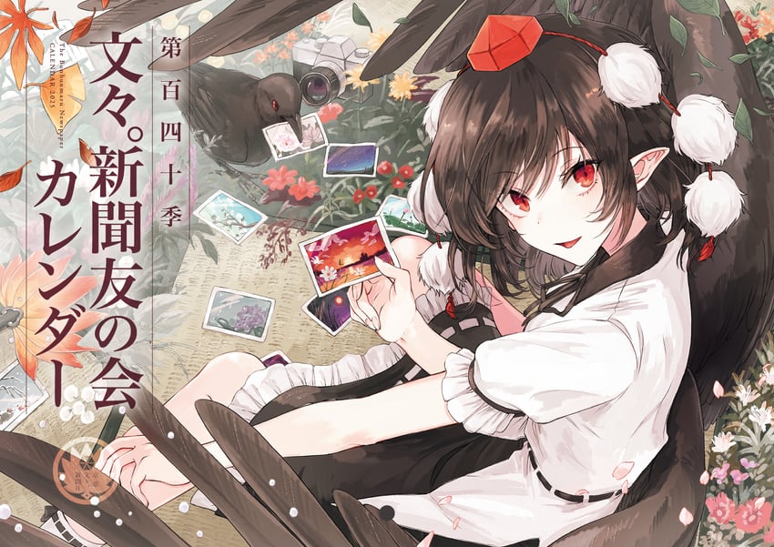 shameimaru aya (touhou) drawn by hisona_(suaritesumi) and minakoshi_yuuya