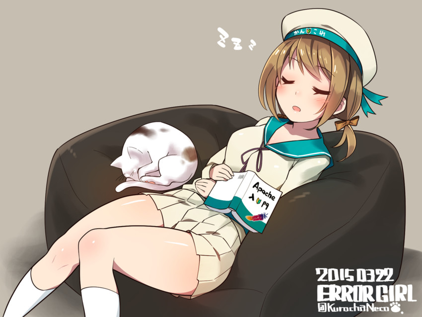 error musume and batsubyou (kantai collection) drawn by kuro_chairo_no_neko