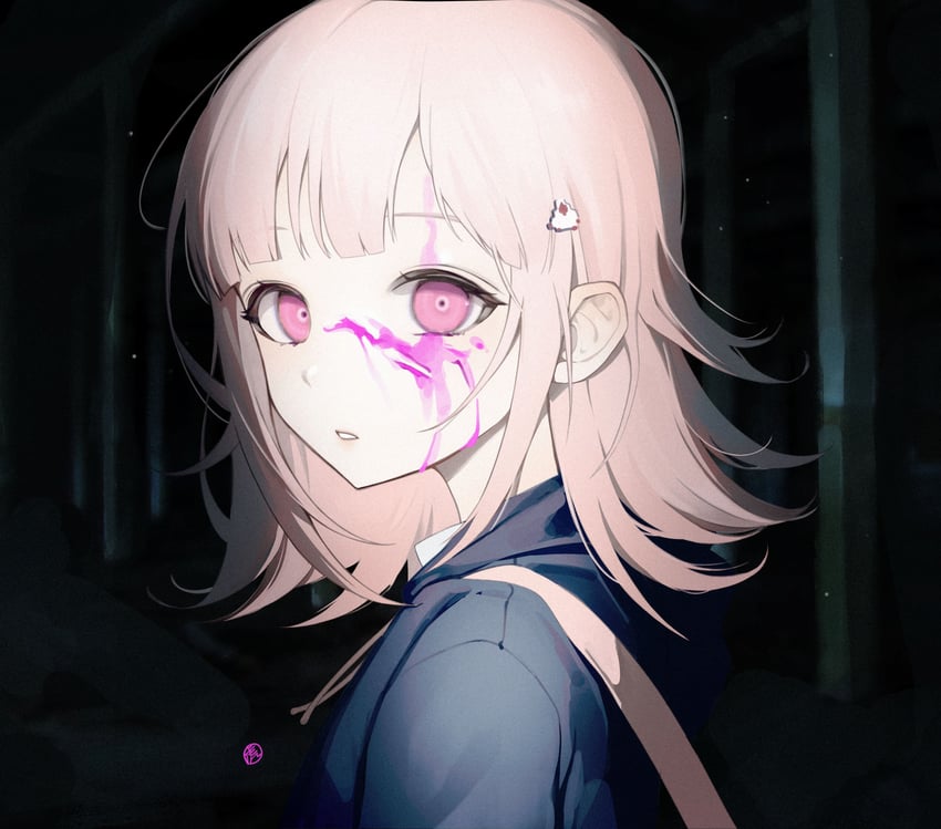 nanami chiaki (danganronpa and 1 more) drawn by k_hottok