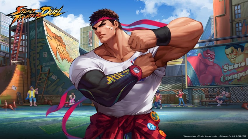 ryu, e. honda, and hakan (street fighter and 1 more)
