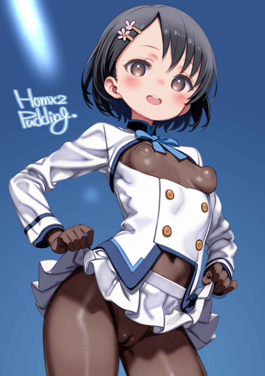 sasaki chie (idolmaster and 1 more) drawn by puddinghomhom