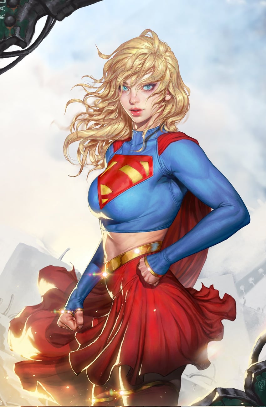 supergirl (dc comics and 1 more) drawn by kyu_yong_eom