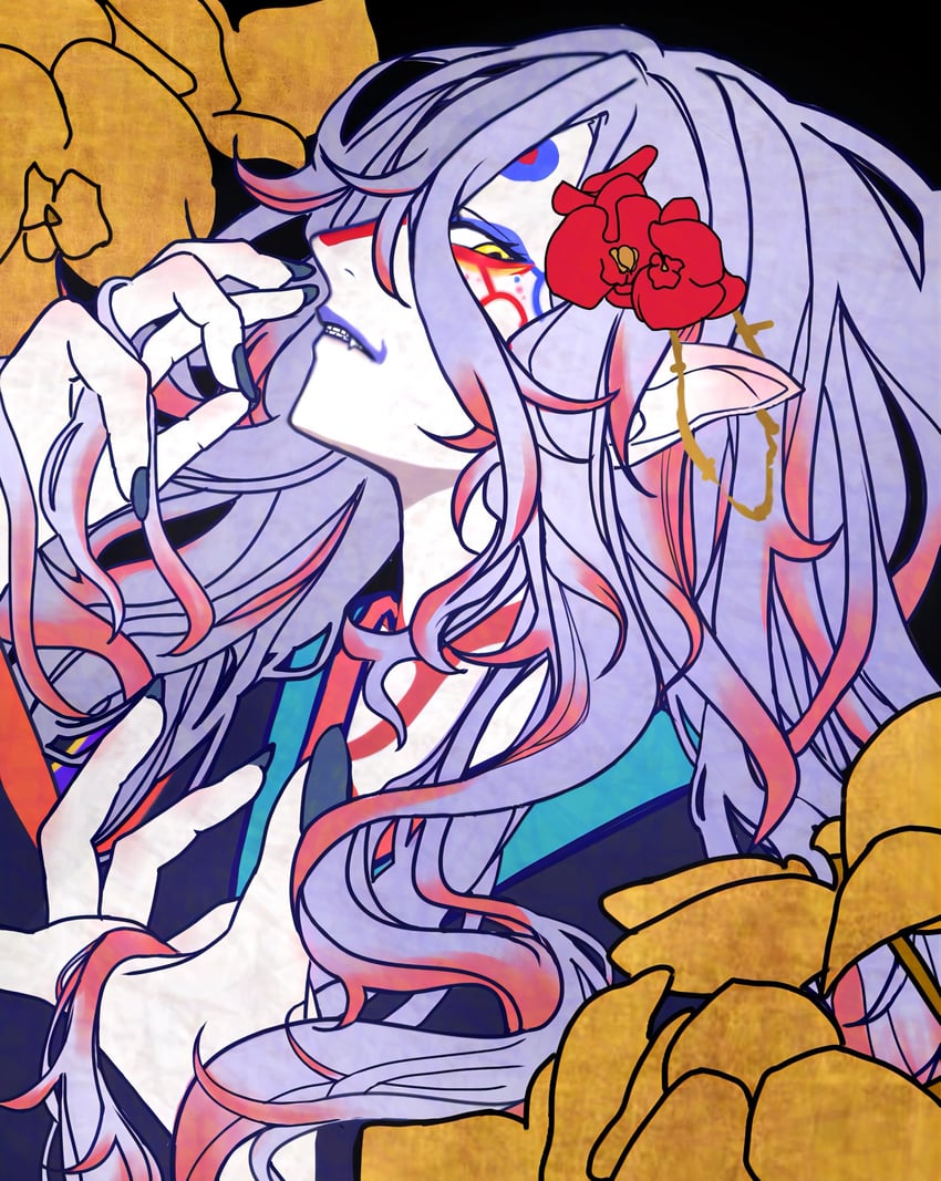 kusuriuri (mononoke and 1 more) drawn by ranran_illu
