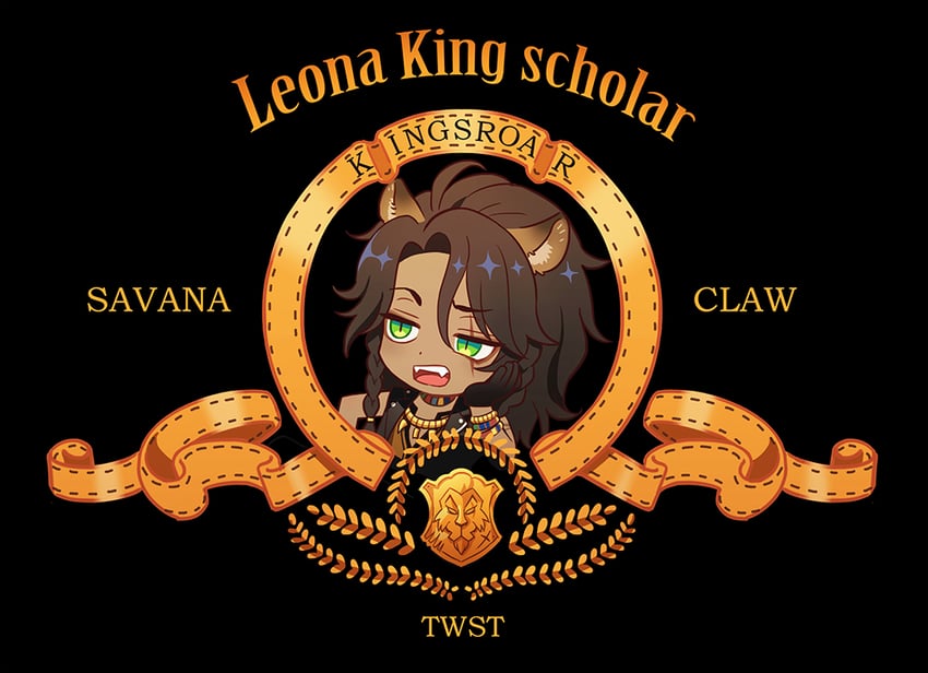 leona kingscholar (twisted wonderland and 1 more) drawn by rezigigasunoyume