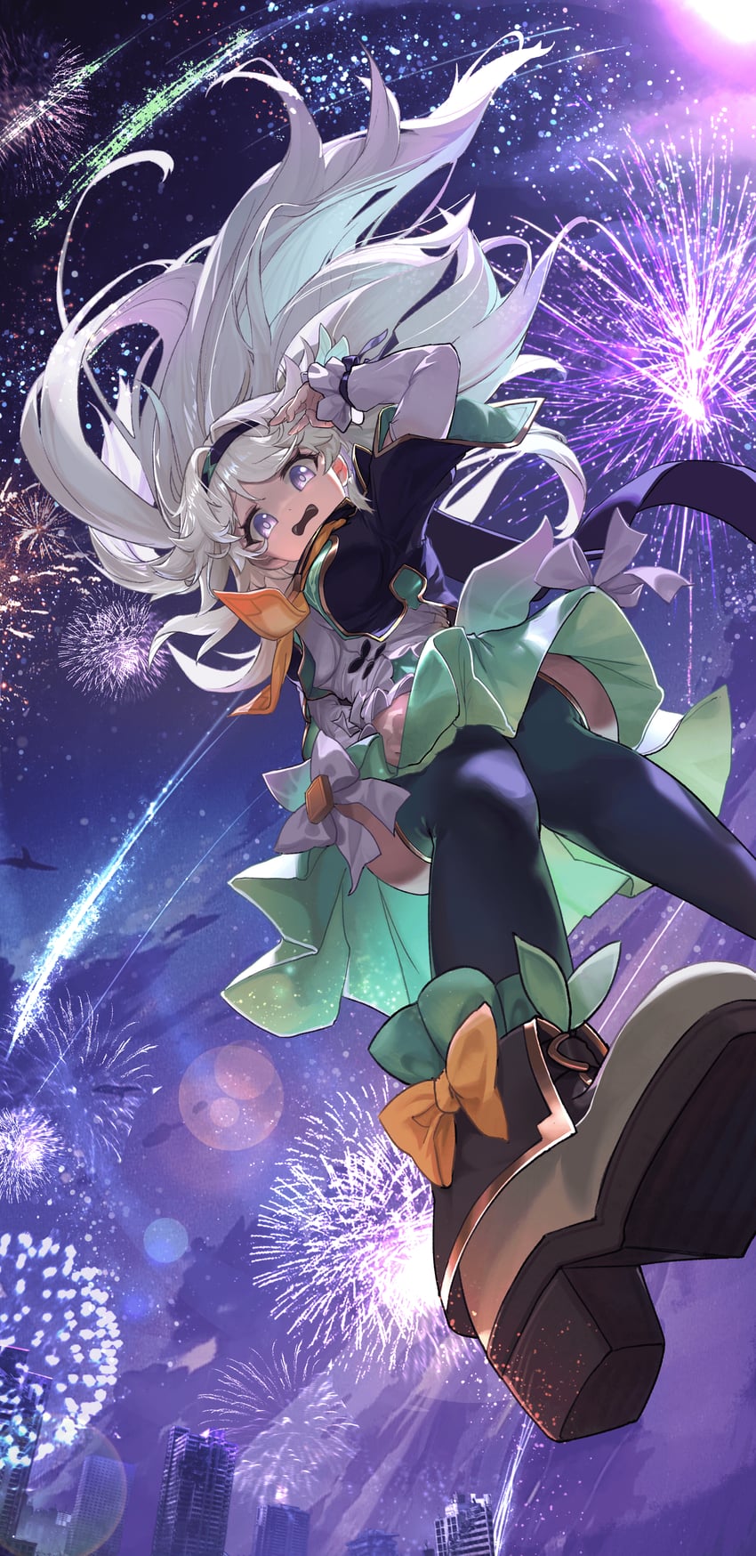 firefly (honkai and 1 more) drawn by yue_kan_shao_nian_fa_fa