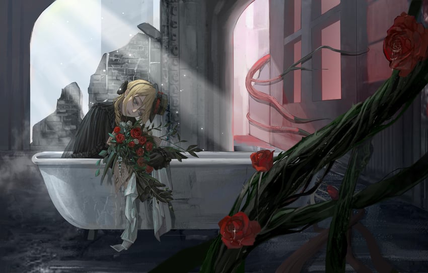 sharron and mother tree of desire (lord of the mysteries) drawn by maikelaien