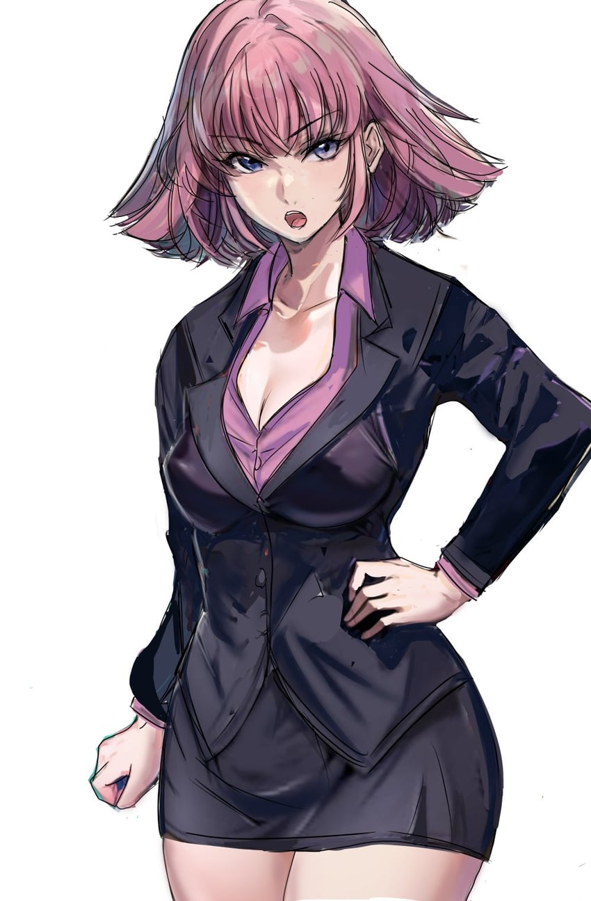 haman karn (gundam and 2 more) drawn by huo_ji_wu