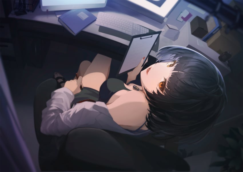 takemi tae (persona and 1 more) drawn by lancefate