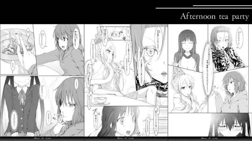 akiyama mio, nakano azusa, hirasawa yui, tainaka ritsu, and kotobuki tsumugi (k-on!) drawn by cior