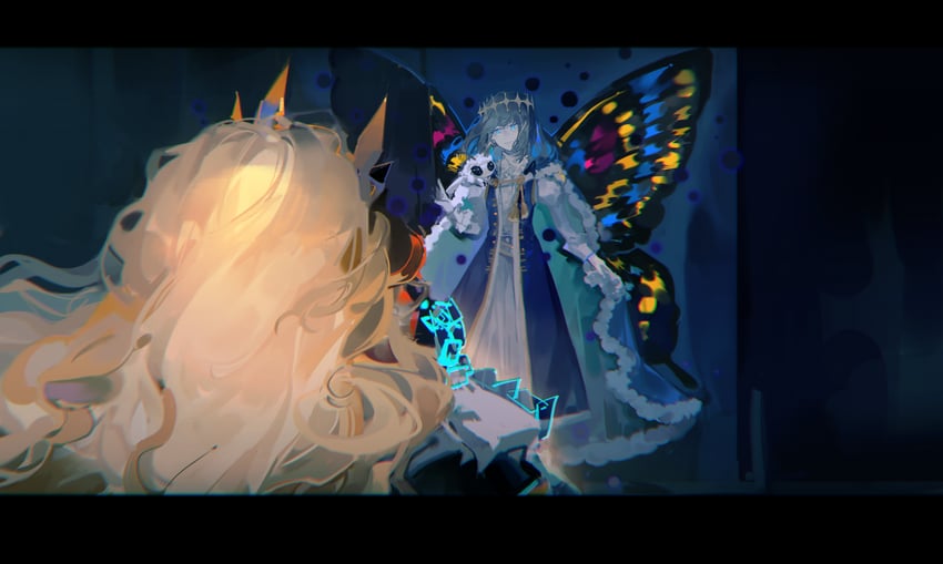 oberon, barghest, and blanca (fate and 1 more) drawn by sunend