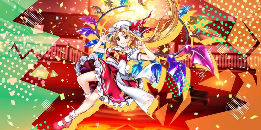 flandre scarlet (touhou and 1 more) drawn by rotte_(1109)
