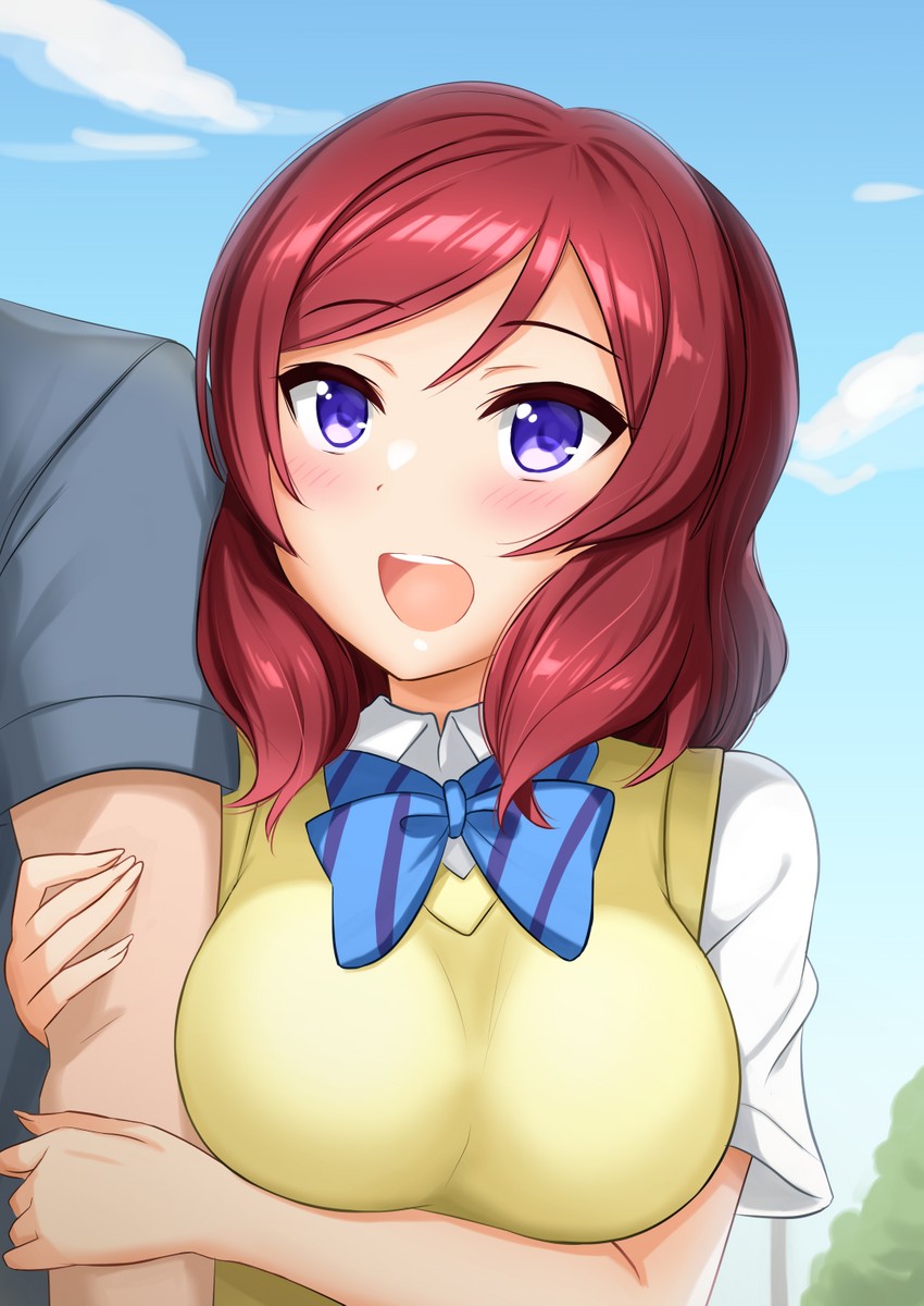 nishikino maki (love live! and 1 more) drawn by kibihimi