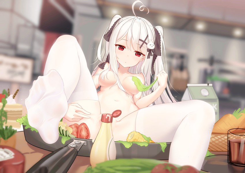 tokisaki mio (original) drawn by niliu_chahui and qianduan_mozhi
