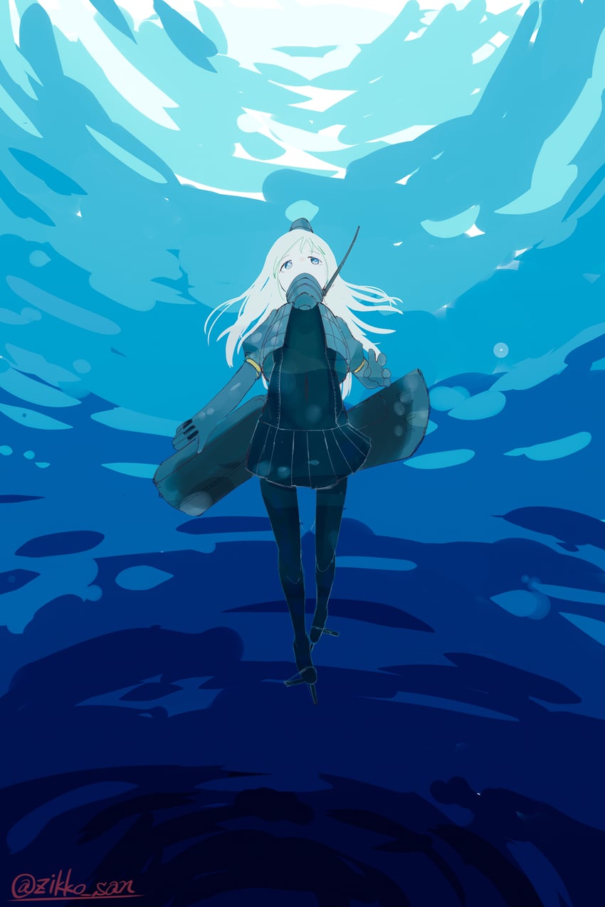 u-511 (kantai collection) drawn by jikkou-san_(zikko_san)