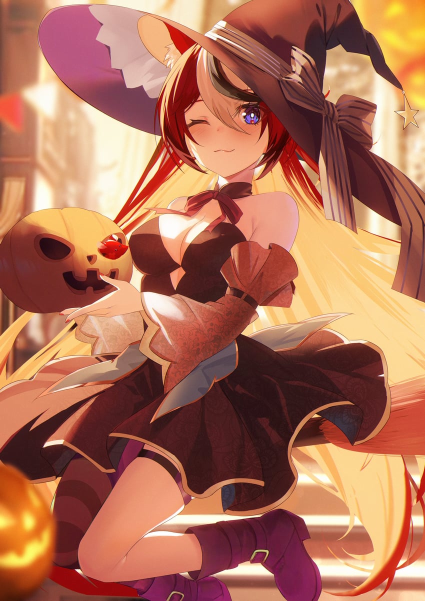 hakos baelz and mr. squeaks (hololive and 1 more) drawn by jiang_ye_kiri