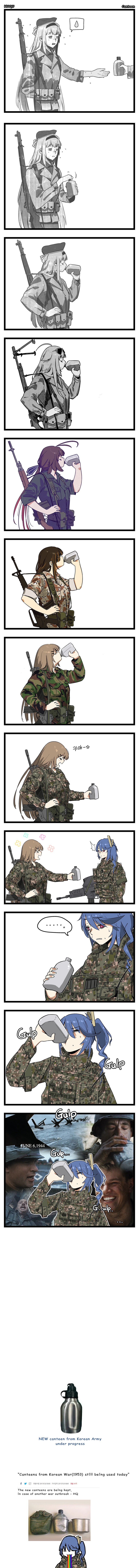 m16a1, m14, k2, k11, m1 garand, and 3 more (girls' frontline and 1 more) drawn by huqu