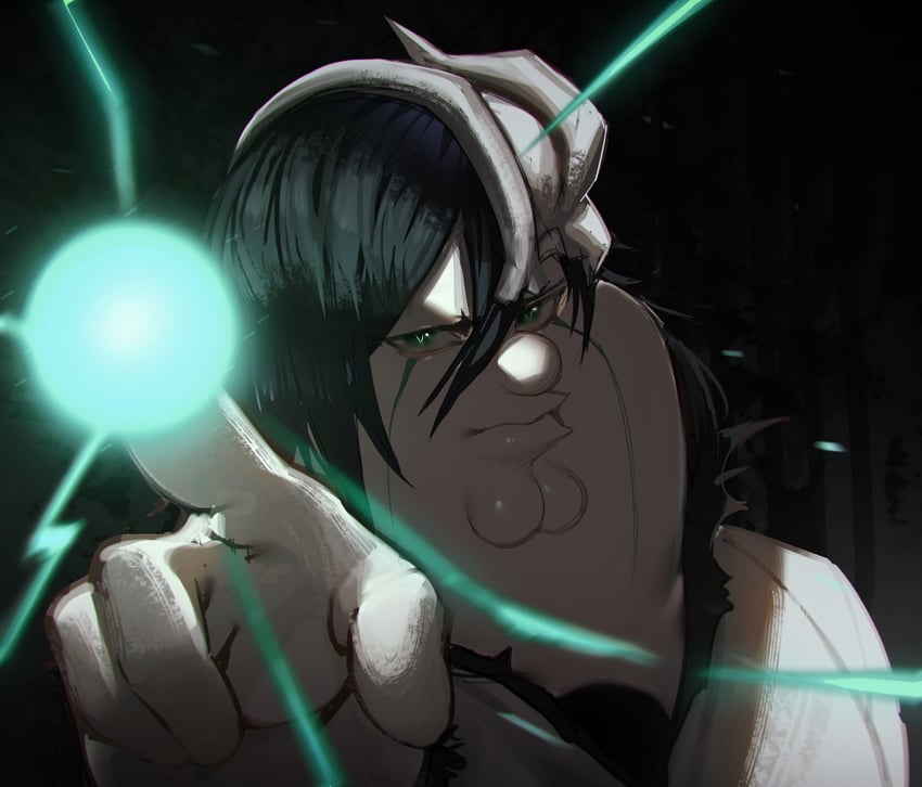 peter griffin and ulquiorra cifer (bleach and 1 more) drawn by kowai_(iamkowai)