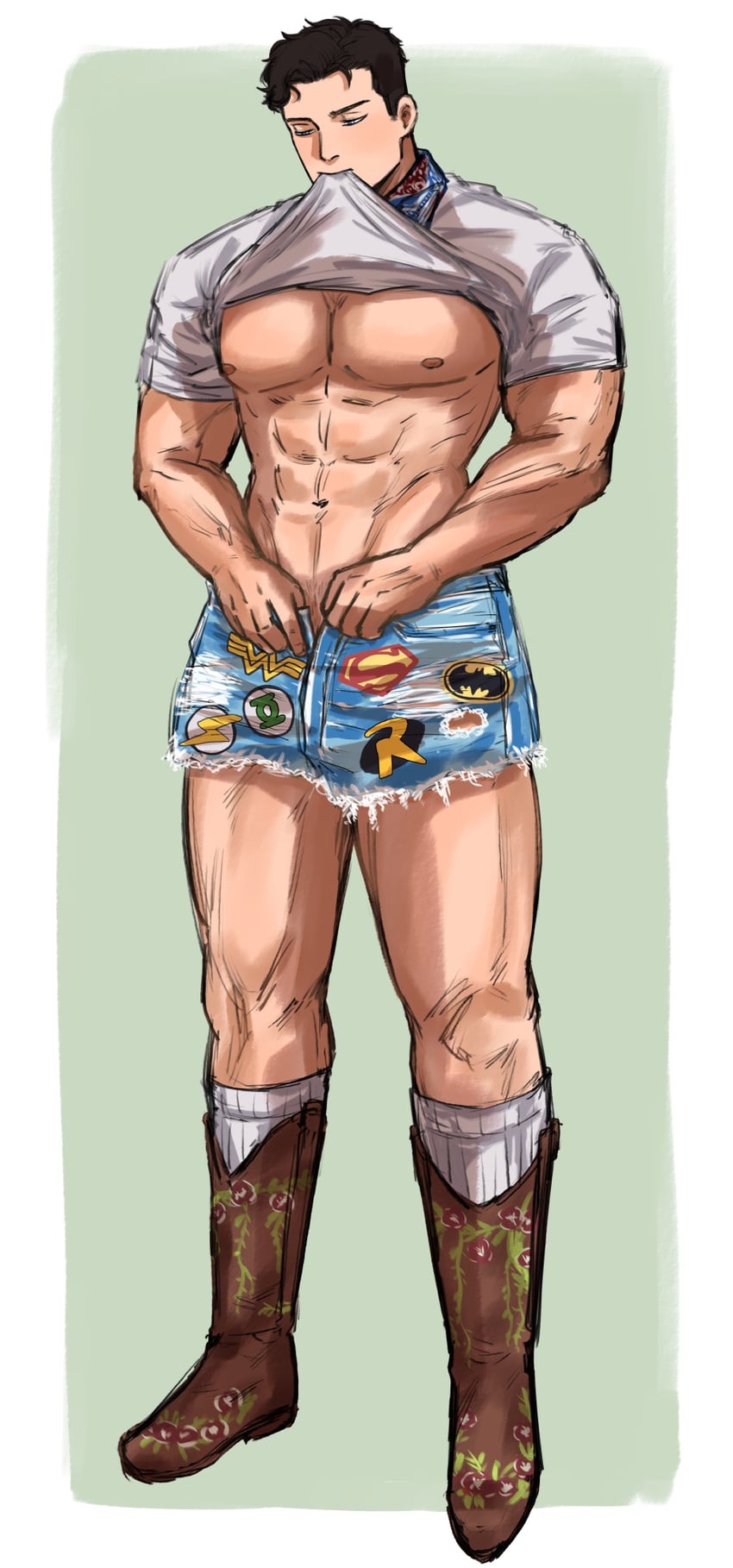 clark kent (dc comics and 1 more) drawn by mforest_dc