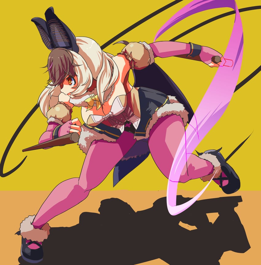brown long-eared bat (kemono friends and 1 more) drawn by hane_(kirschbaum)