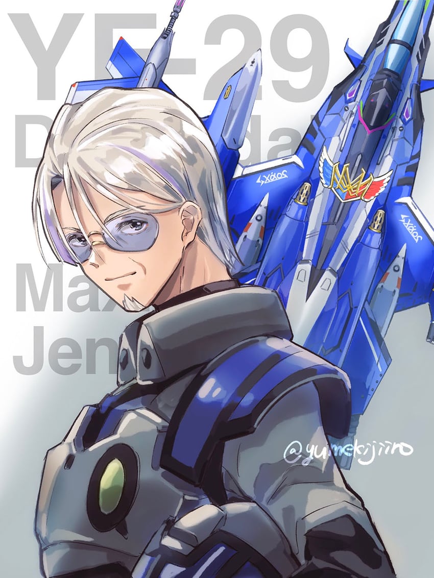 maximilian jenius and yf-29 (macross and 2 more) drawn by yumekijiiro
