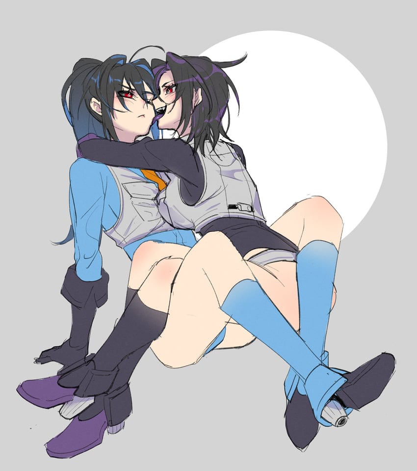 thundercracker and skywarp (transformers) drawn by en_(envelus_tf)