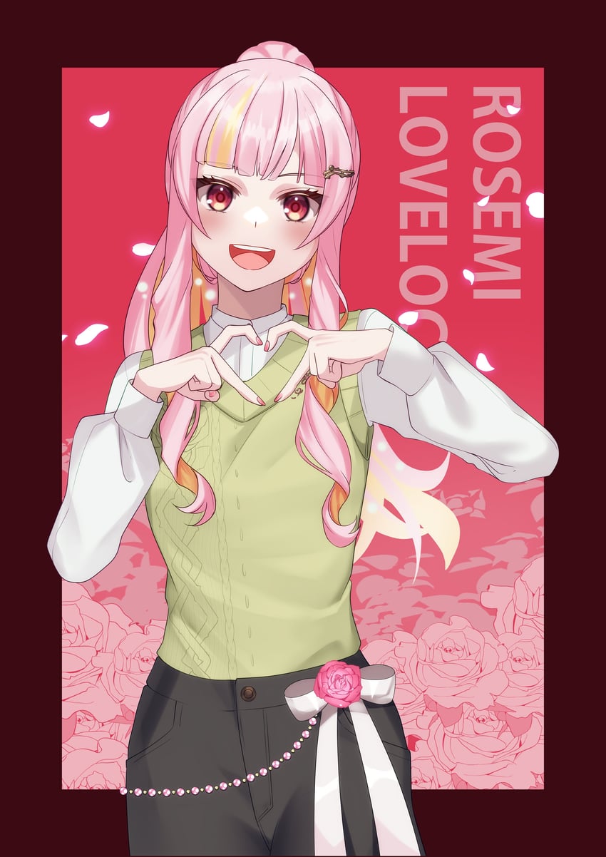 rosemi lovelock (nijisanji and 1 more) drawn by riallian