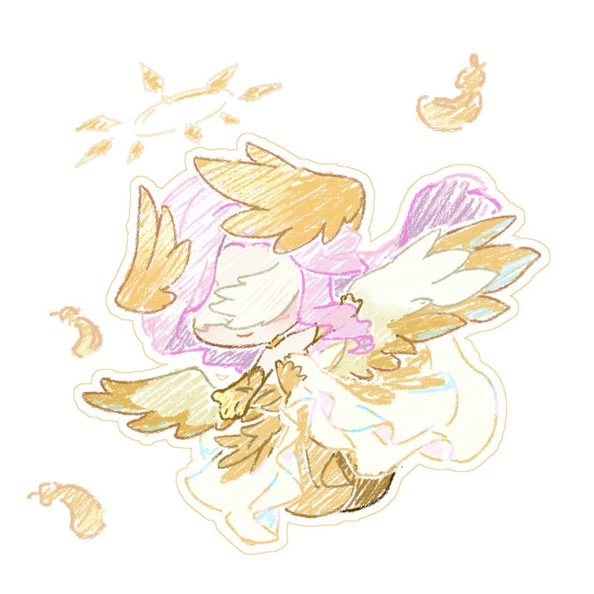 crimson feather (nikki and 1 more) drawn by cat_princess