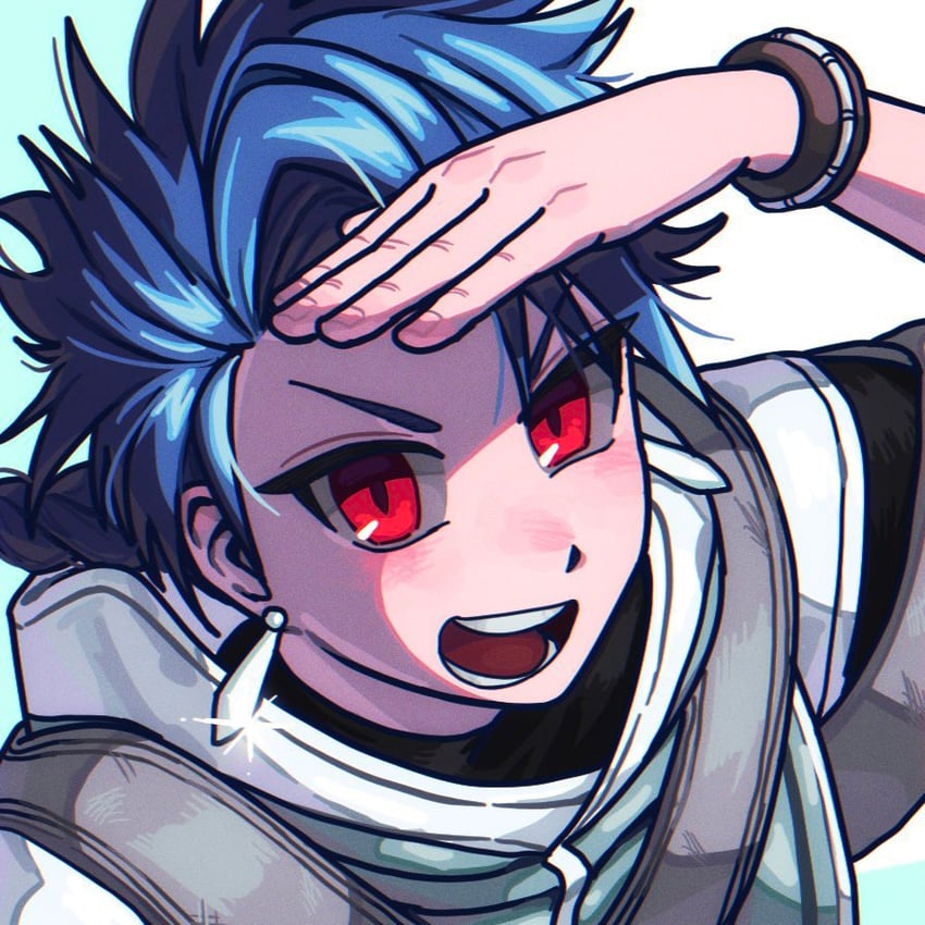cu chulainn and setanta (fate and 1 more) drawn by hwanm_fate