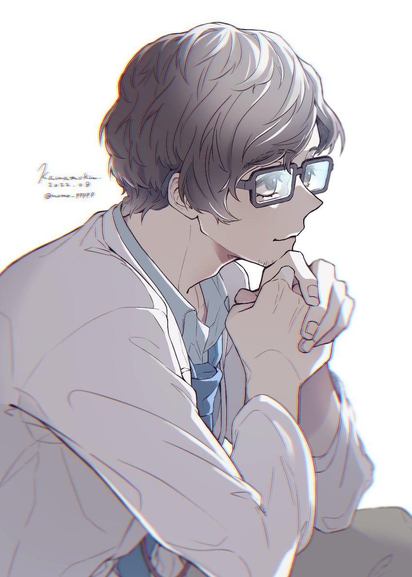 maruki takuto (persona and 2 more) drawn by nono_ppppp
