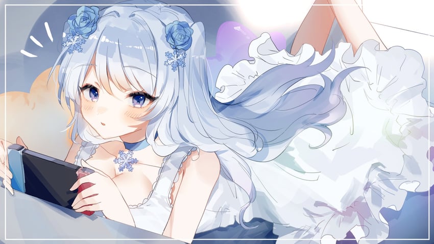 sayuki shina (indie virtual youtuber) drawn by sorani_(kaeru0768)