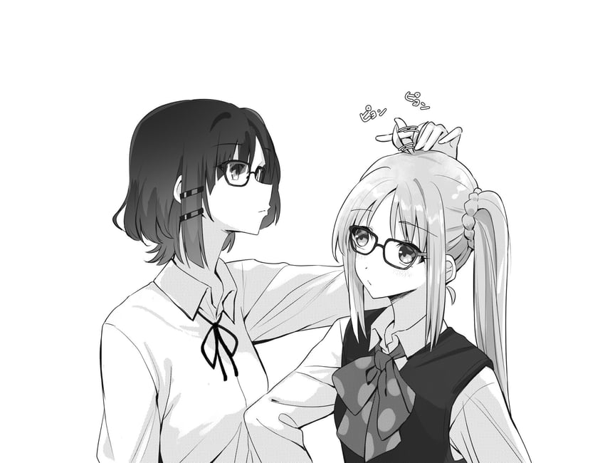 ijichi nijika and yamada ryo (bocchi the rock!) drawn by kanaria_hisagi