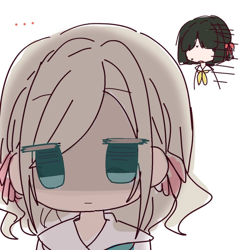 momose ginko and ceras yanagida lilienfeld (love live! and 1 more) drawn by col_person