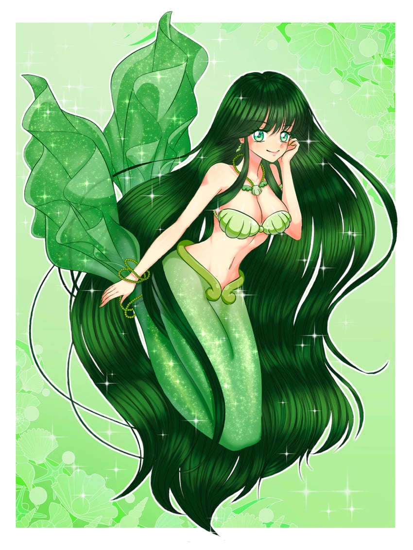 touin rina (mermaid melody pichi pichi pitch) drawn by lpp_bitshies