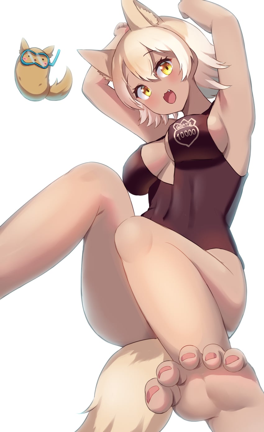 coyote and coyopotato (kemono friends and 1 more) drawn by sawara_noa