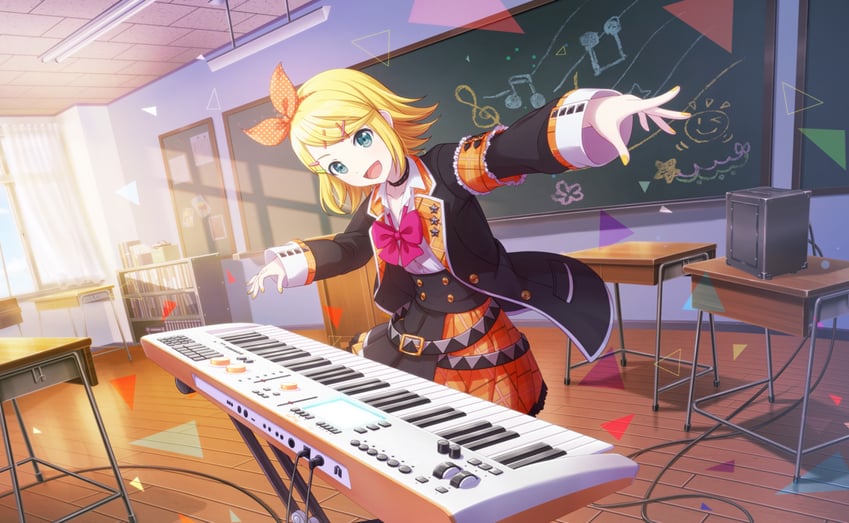 kagamine rin and leo/need rin (vocaloid and 1 more) drawn by colorful_palette