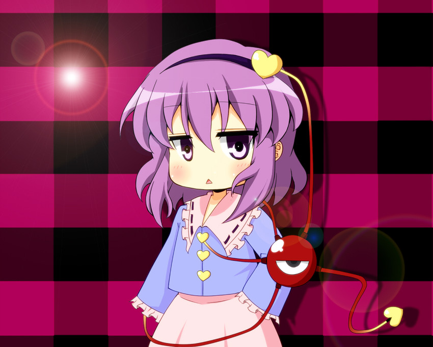 komeiji satori (touhou) drawn by chiro_(bocchiropafe)