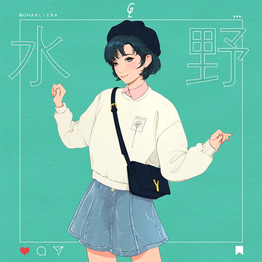 mizuno ami (bishoujo senshi sailor moon) drawn by park_junkyu