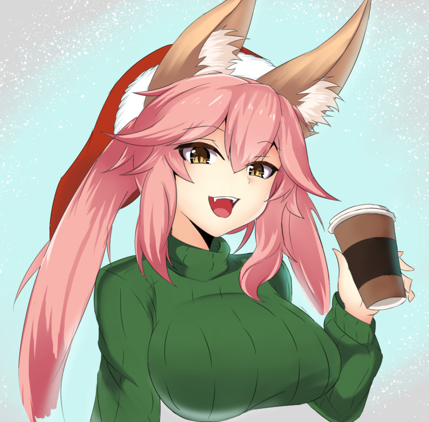 tamamo and tamamo no mae (fate and 2 more) drawn by steam_captein