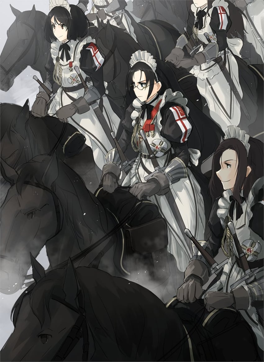 marie gardner and alicia cole (heroes of order) drawn by asterisk_kome