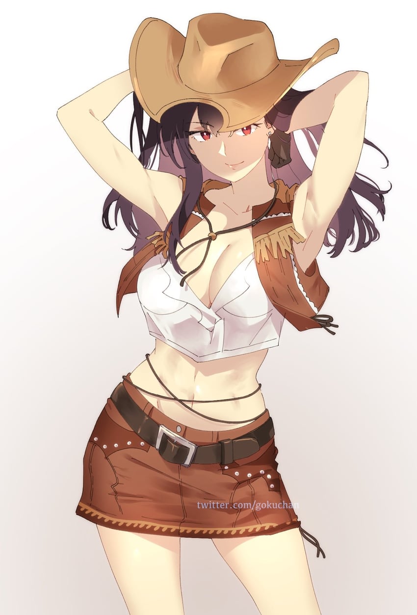 tifa lockhart (final fantasy and 2 more) drawn by goku-chan