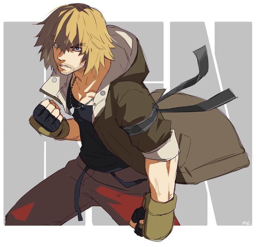 ken masters (street fighter and 1 more) drawn by mie_onion