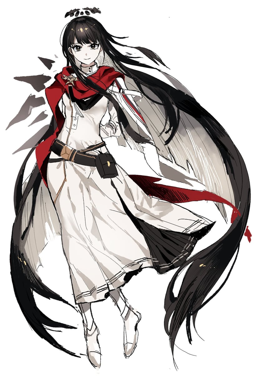 virtuosa, executor, and executor the ex foedere (arknights) drawn by aehobakjeon