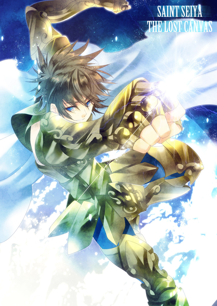 leo regulus (saint seiya and 1 more) drawn by fujiwara_rika