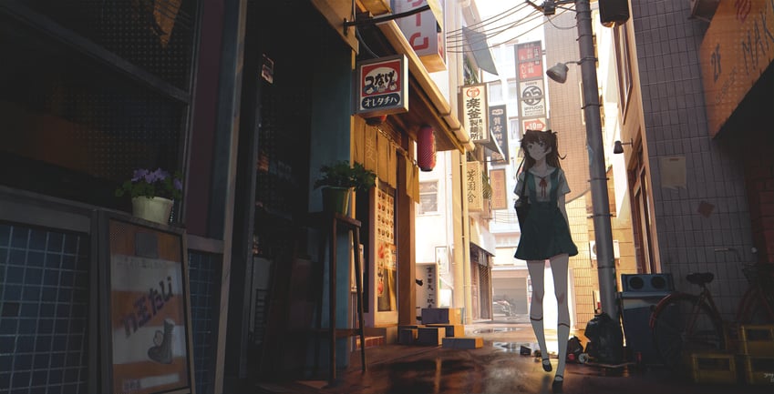 souryuu asuka langley (neon genesis evangelion) drawn by yukkuri_(user_ffuh5727)